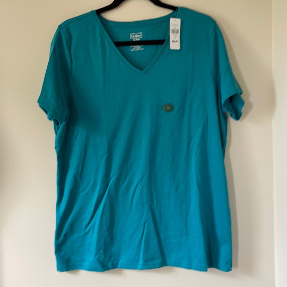 Teal LL Bean women’s T shirt size xl